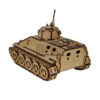 Tanque De Guerra Quebra Cabeça 3d Miniatura Em Mdf - Image 2