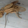 Mosca Quebra Cabeça 3d Miniatura Em Mdf - Image 2