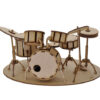 Bateria Quebra Cabeça 3d Miniatura Em Mdf - Image 2