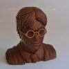 Busto Harry Potter Quebra Cabeça 3d Miniatura Em Mdf - Image 2