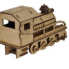Maria Fumaça Quebra Cabeça 3d Miniatura Em Mdf - Image 3