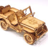 JEPP WILLYS CJ5 CAPOTA DE LONA Quebra Cabeça 3d Em Mdf - Image 3