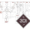 Bateria Quebra Cabeça 3d Miniatura Em Mdf - Image 5