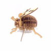 Joaninha Quebra Cabeça 3d Miniatura Em Mdf - Image 3
