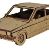 Chevette Tubarão Quebra Cabeça 3d Miniatura Em Mdf