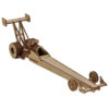 Dragster Quebra Cabeça 3d Miniatura Em Mdf