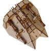 Nave Star Wars Snowspeeder Quebra Cabeça 3d Miniatura