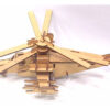 Helicóptero Black Shark Quebra Cabeça 3d Miniatura Em Mdf - Image 3