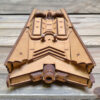 Batmovel Quebra Cabeça 3d Miniatura Em Mdf - Image 3