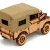 Land Rover Serie 1 Lona Quebra Cabeça 3d Miniatura Em Mdf - Image 2