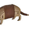 Tatu Quebra Cabeça 3d Miniatura Em Mdf