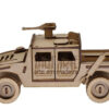 Hummer Humvee Quebra Cabeça 3d Miniatura Em Mdf - Image 2
