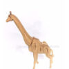 Girafa Quebra Cabeça 3d Miniatura Em Mdf - Image 2