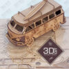 Dodge Quebra Cabeça 3d Miniatura Em Mdf - Image 6