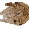 Nave Star Wars Millenium Falcon Quebra Cabeça 3d Miniatura