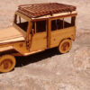 Jeep Bandeirantes Longa Quebra Cabeça 3d Miniatura Em Mdf - Image 3