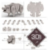 Porco Quebra Cabeça 3d Miniatura Em Mdf - Image 4
