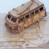 Kombi Quebra Cabeça 3d Miniatura Em Mdf