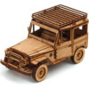 Jeep Bandeirantes Curta Quebra Cabeça 3d Miniatura Em Mdf