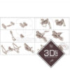 Harley Street Quebra Cabeça 3d Miniatura Em Mdf - Image 4