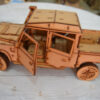 Land Rover Defender 130 Série Ouro Com Eixo Quebra Cabeça 3d