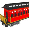 Vagão Trem Pensilvânia Quebra Cabeça Em Mdf - Image 5