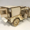 Hummer M998 - Veículos Quebra Cabeça Em Mdf - Image 4