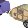 Morris Minor Van & Trailer - Veículos Quebra Cabeça Em Mdf - Image 2