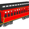 Vagão Trem Pensilvânia Quebra Cabeça Em Mdf
