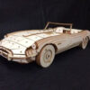 Jaguar Tipo-e 66 - Veículos Quebra Cabeça Em Mdf - Image 2