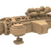 Nave Star Wars Space Eagle Quebra Cabeça 3d Miniatura