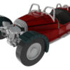 Morgan 3 Wheeler - Veículos Quebra Cabeça Em Mdf