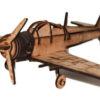 Avião Mitsubishi Zero Quebra Cabeça 3d Miniatura Em Mdf