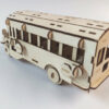 Ônibus Escolar Americano - Veículos Quebra Cabeça Em Mdf - Image 4