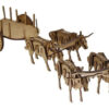 Miniatura Carro De Boi Quebra Cabeça 3d Em Mdf
