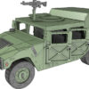 Hummer M998 - Veículos Quebra Cabeça Em Mdf