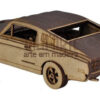 Mustang Quebra Cabeça 3d Miniatura Em Mdf - Image 3