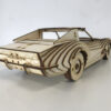 Corvette Stingray 1969 - Veículos Quebra Cabeça Em Mdf - Image 3