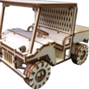 Kawasaki Mule - Veículos Quebra Cabeça Em Mdf