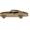 Dodge Quebra Cabeça 3d Miniatura Em Mdf - Image 4