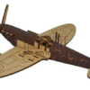 Spitfire Quebra Cabeça 3d Miniatura Em Mdf - Image 3