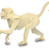 Macaco Quebra Cabeça 3d Miniatura Em Mdf
