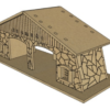 Portal Gramado Quebra Cabeça 3d Miniatura Em Mdf