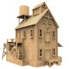 Heims Mill Quebra Cabeça 3d Em Mdf