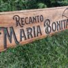 Placa Entalhada em Madeira Maciça Personalizada - Image 12
