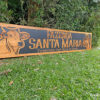 Placa Entalhada em Madeira Maciça Personalizada - Image 3